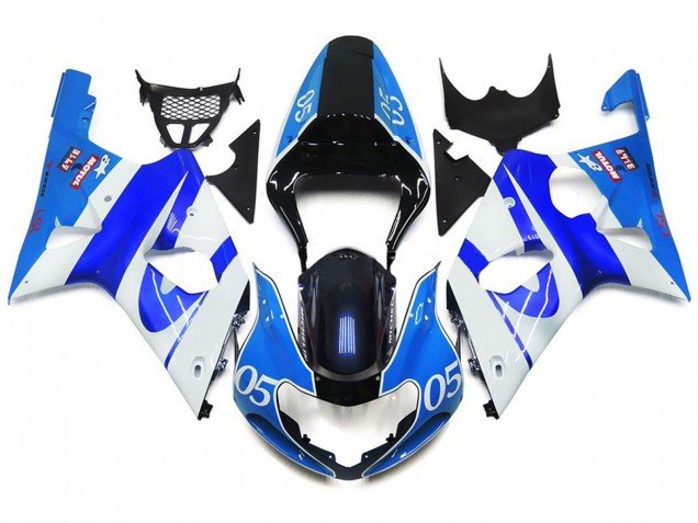 05 Azul Brillo 00-02 GSXR 1000 Carenados Moto