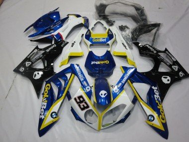 Alien Azul & Blanco 09-14 S1000RR Carenados Moto