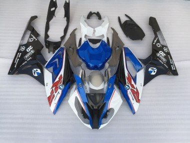 Alien Azul & Blanco 09-14 S1000RR Carenados Moto