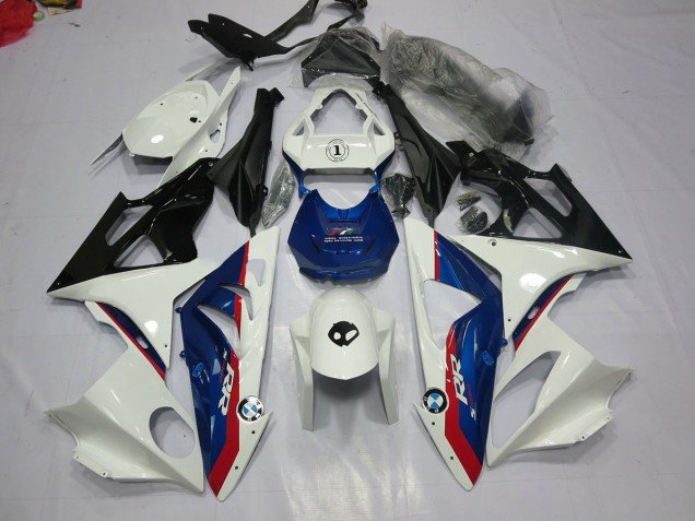 Alien Azul & Blanco 09-14 S1000RR Carenados Moto