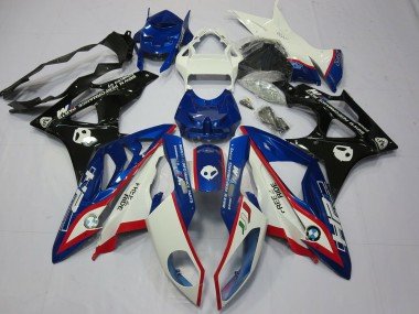 Alienígena Azul & Blanco 09-14 S1000RR Carenados Moto