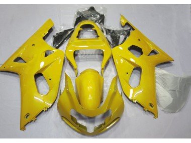 Amarillo Brillante 01-03 GSXR 600-750 Carenados Moto