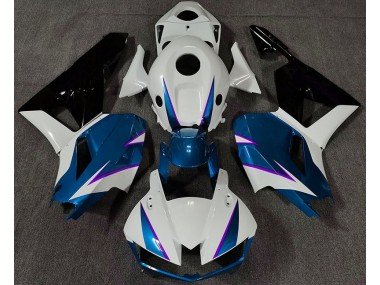 Azul Brillante Blanco & Morado 13-23 CBR600RR Carenados Moto