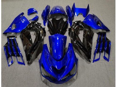 Azul Brillante & Negro 12-21 ZX14R Carenados Moto