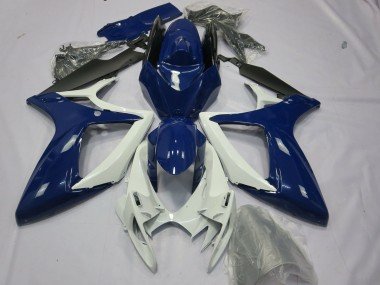 Azul Brillante Profundo 06-07 GSXR 600-750 Carenados Moto