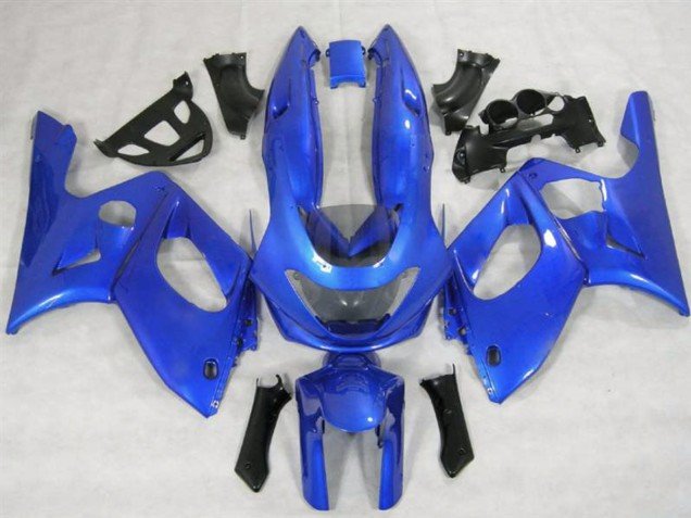 Azul Brillante Vibrante 98-07 YZF600 Carenados Moto