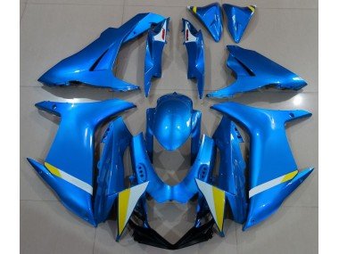 Azul Claro Brillante 11-24 GSXR 600-750 Carenados Moto