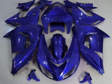 Azul Profundo Liso 06-07 ZX10R Carenados Moto