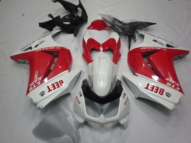 Beet Roja & Blanca 08-12 Ninja 250 Carenados Moto