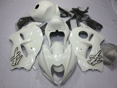 Blanco Brillante 97-07 GSXR 1300 Carenados Moto