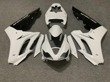 Blanco Brillante & Negro 06-08 Daytona 675 Carenados Moto