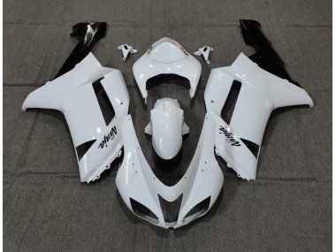 Blanco Liso Brillante 07-08 ZX6R Carenados Moto