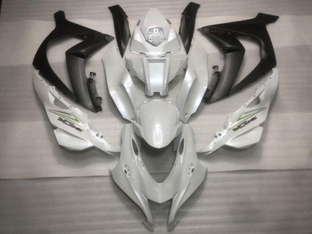 Blanco Perla & Verde 16-19 ZX10R Carenados Moto