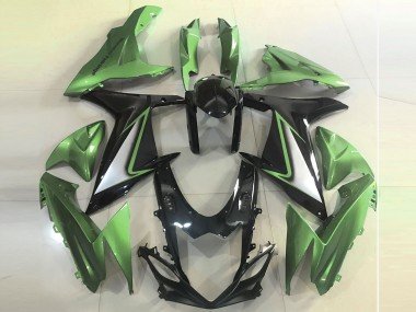 Bordes Verdes Brillantes 11-24 GSXR 600-750 Carenados Moto