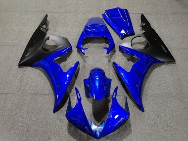 Brillante Azul & Negro 05 R6 Carenados Moto