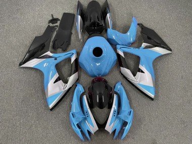 Diseño Azul Claro 06-07 GSXR 600-750 Carenados Moto