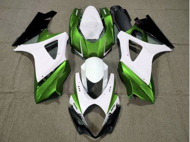 Diseño Personalizado Verde 07-08 GSXR 1000 Carenados Moto