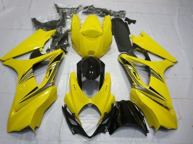 Estilo Amarillo OEM 07-08 GSXR 1000 Carenados Moto