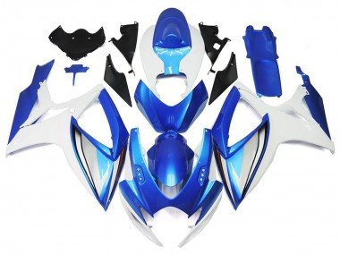 Estilo Azul Claro & Azul Intenso OEM 06-07 GSXR 600-750 Carenados Moto