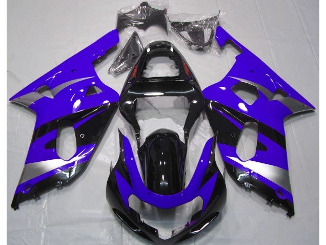 Estilo Azul OEM 01-03 GSXR 600-750 Carenados Moto