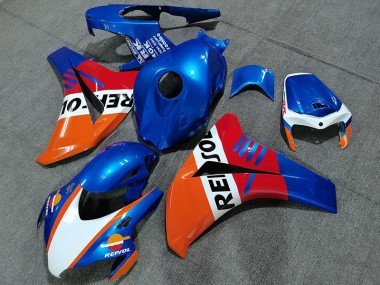 Estilo Azul Perla Repsol 08-11 CBR1000RR Carenados Moto