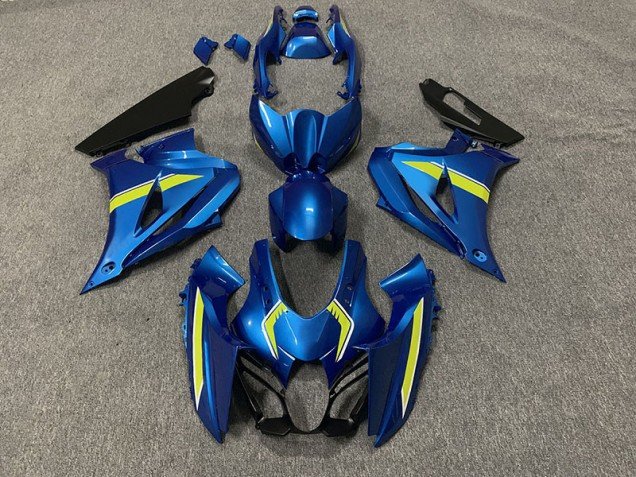 Estilo Común Azul 17-23 GSXR 1000 Carenados Moto