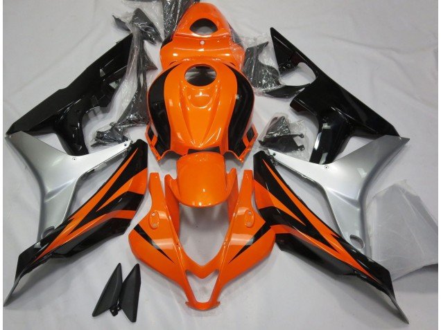 Estilo Naranja Vibrante OEM 07-08 CBR600RR Carenados Moto