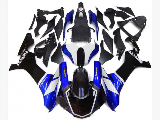 Estilo Personalizado Azul & Blanco 15-19 R1 Carenados Moto