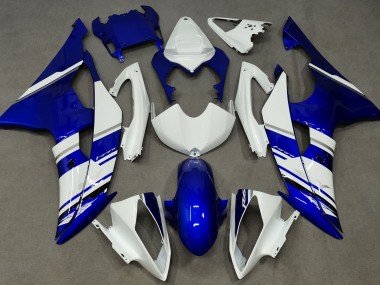 Estilo Personalizado OEM Azul & Blanco 08-16 R6 Carenados Moto