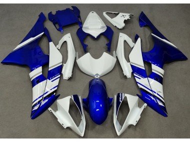 Estilo Personalizado OEM Azul & Blanco 08-16 R6 Carenados Moto