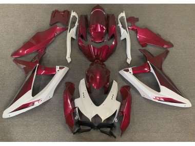 Estilo Rojo OEM 08-10 GSXR 600-750 Carenados Moto