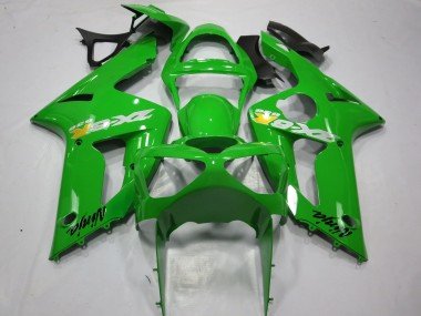 Estilo Verde OEM 03-04 ZX6R Carenados Moto