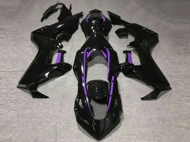 Forro Negro Brillante & Morado 17-23 CBR1000RR Carenados Moto