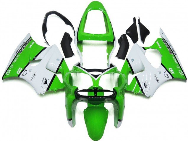 Kit De Brillo Verde Claro 00-02 ZX6R Carenados Moto