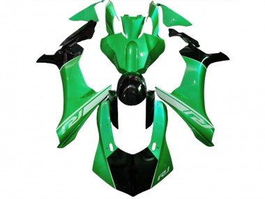 Lagarto Verde & Negro 15-19 R1 Carenados Moto