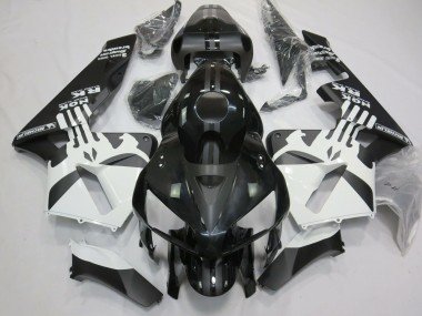 Logotipo De Punisher En Blanco & Negro Mate 05-06 CBR600RR Carenados Moto