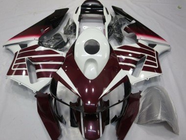 Morado & Blanco 03-04 CBR600RR Carenados Moto