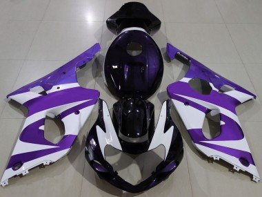 Morado Oscuro 00-02 GSXR 1000 Carenados Moto