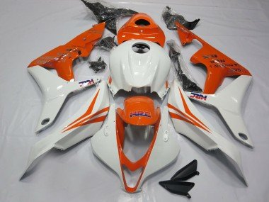 Naranja & Blanco HRC 07-08 CBR600RR Carenados Moto