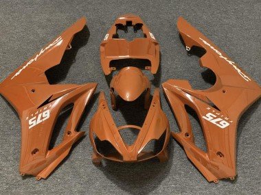 Naranja Brillante 06-08 Daytona 675 Carenados Moto