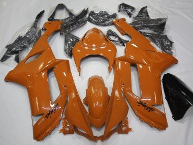 Naranja Brillante 07-08 ZX6R Carenados Moto