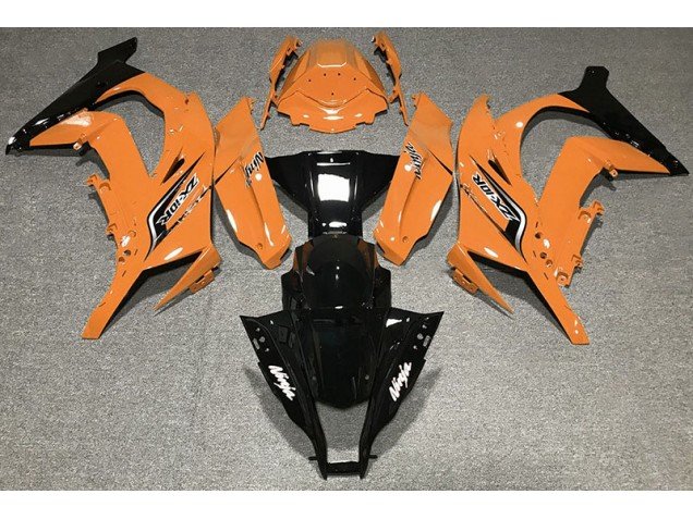 Naranja Brillante & Logotipos 11-15 ZX10R Carenados Moto