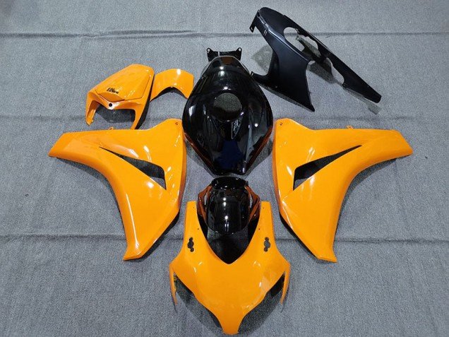 Naranja Brillante & Negro 08-11 CBR1000RR Carenados Moto