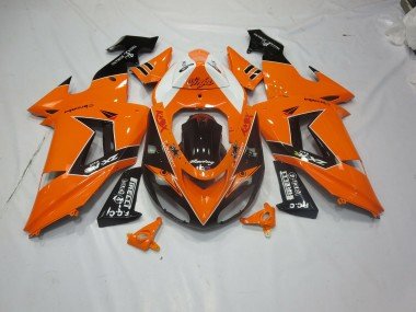 Naranja Negro 06-07 ZX10R Carenados Moto