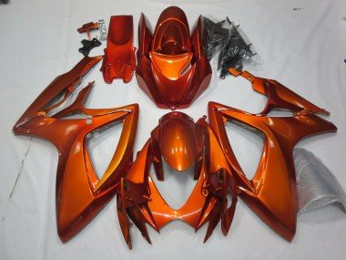 Naranja Quemada 06-07 GSXR 600-750 Carenados Moto