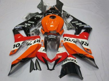 Naranja Vibrante Repsol 07-08 CBR600RR Carenados Moto