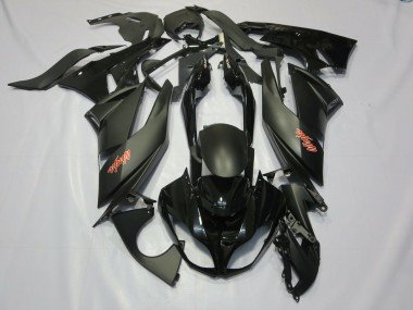 Negro 09-12 ZX6R Carenados Moto