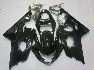 Negro Brillante 04-05 GSXR 600-750 Carenados Moto