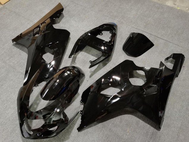 Negro Brillante 04-05 GSXR 600-750 Carenados Moto