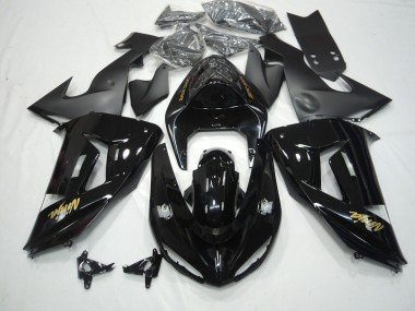 Negro Brillante 06-07 ZX10R Carenados Moto